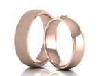 Vestuviniai žiedai "Klasika-2" 4